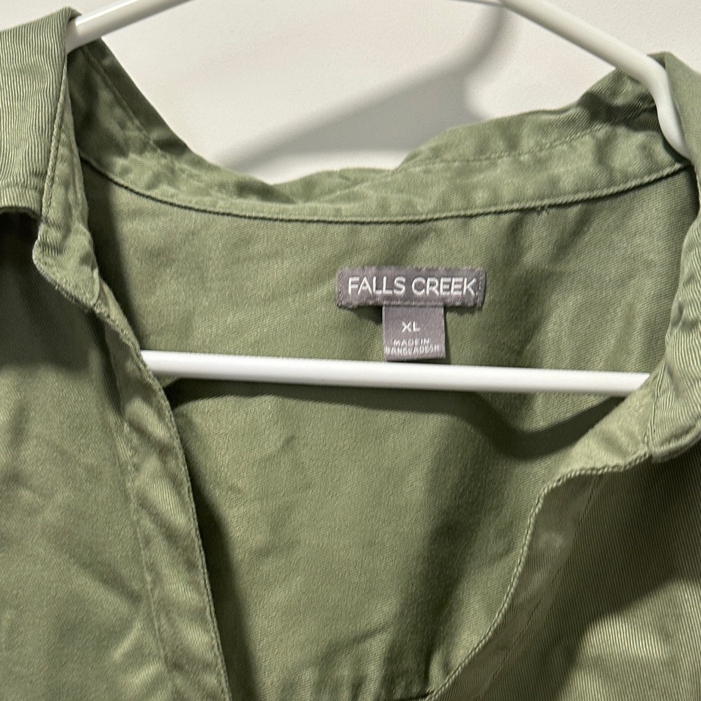 Falls Creek Women's Olive dress